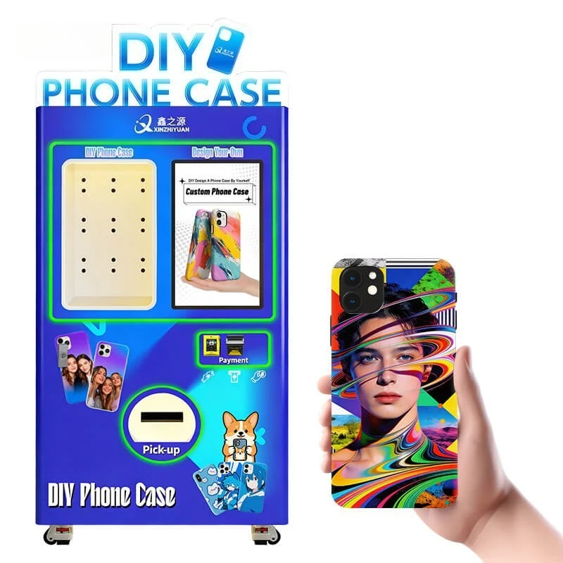 Mobile Phone Case Printing Vending Machine Smart DIY Custom Commercial Printer Machinery