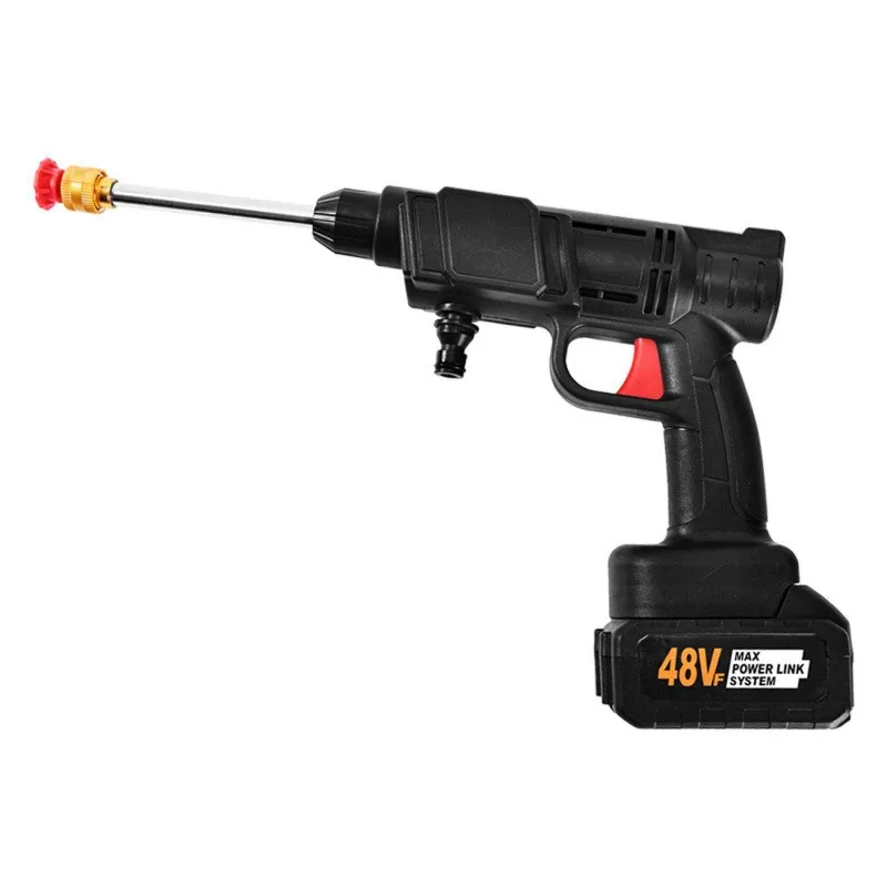 

High power high pressure water gun cleaning machine portable car washing machine rechargeable