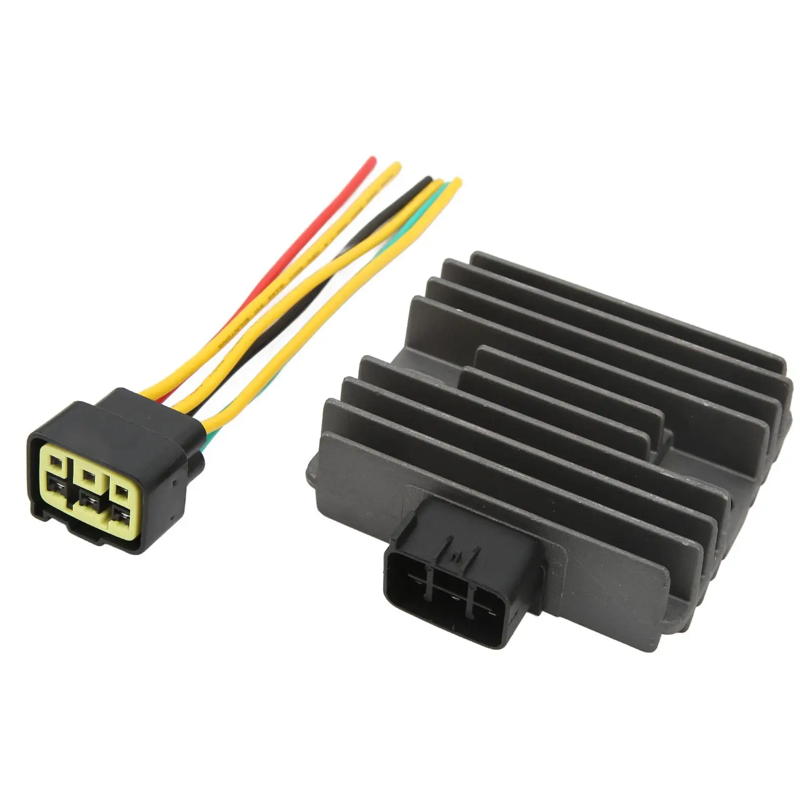

Motorcycle Rectifier Rustproof Strong Voltage Regulator Rectifier High Strength High Efficiency Anti Deformation for motorbike