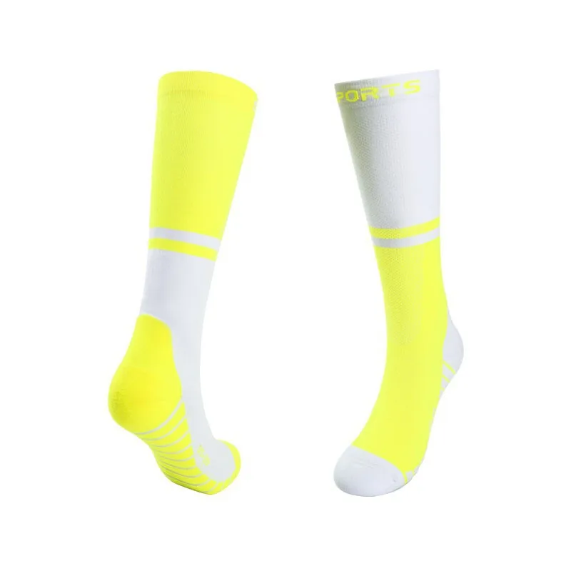 Outdoor sports compression socks women's jump rope fitness calf socks men's running socks dancing compression elastic socks whol