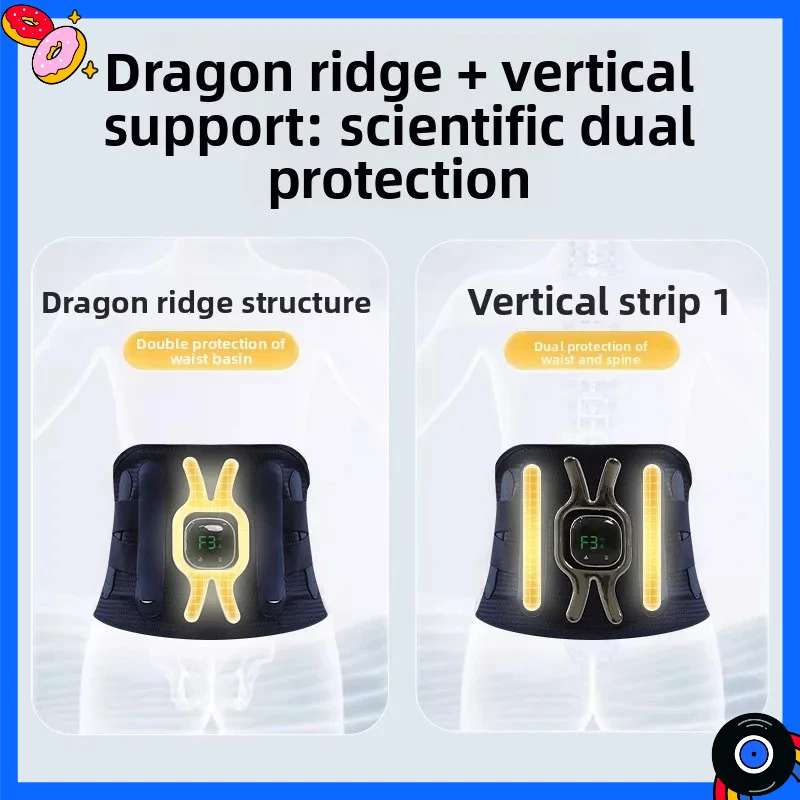 

ГОРЯЧАЯ РАСПРОДАЖА: Многофункциональный вибрационный массажер с графеновым нагревом, пояс для поддержки талии с двойным компрессионным эффектом, эластичный.