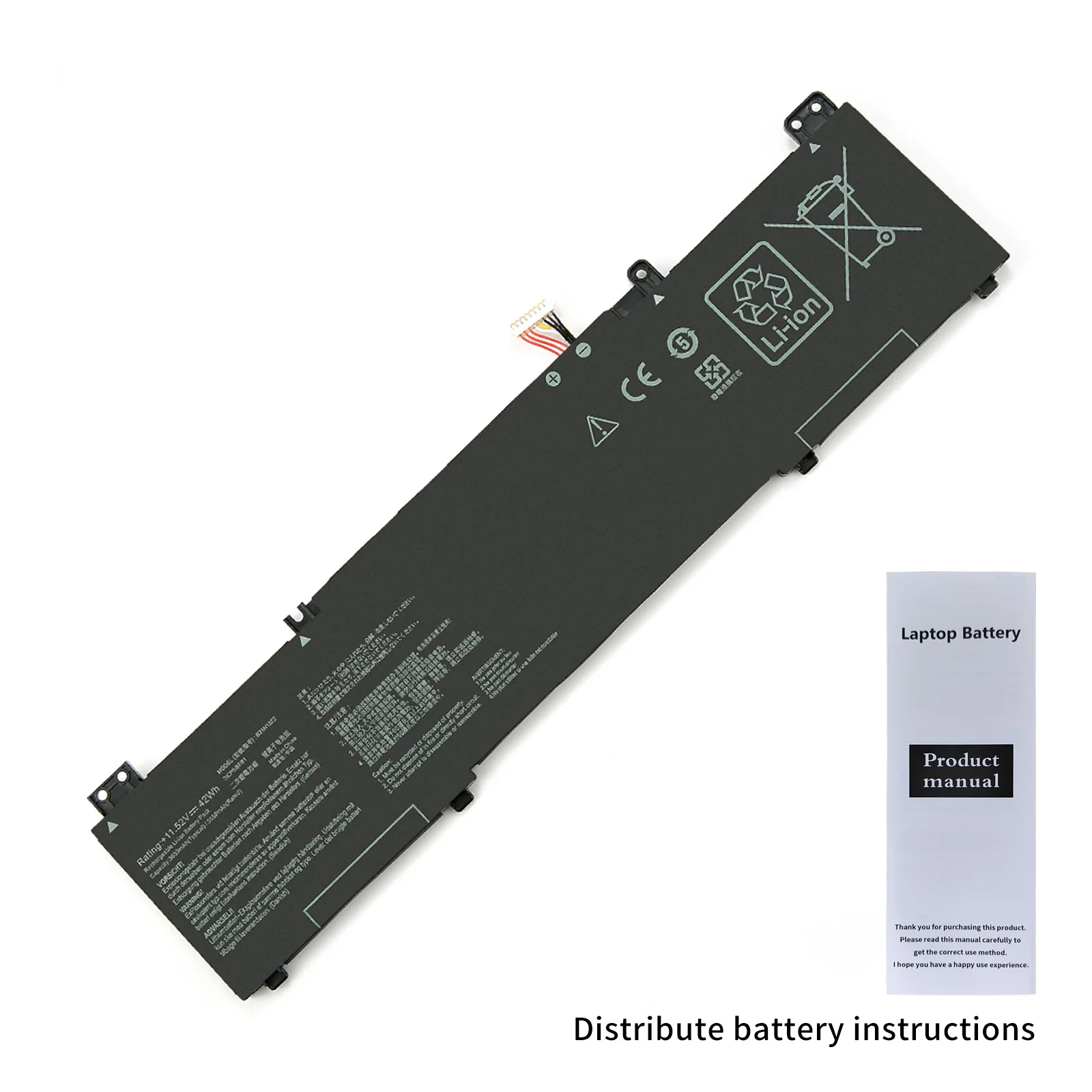 B31N1822 Batterie D'ordinateur Portable Pour Bali ZenPleFlip 14 Q406 Q406D UX462 UM462 TM420IA-EC093T UX461FN-E1029T B31Bi2H Série