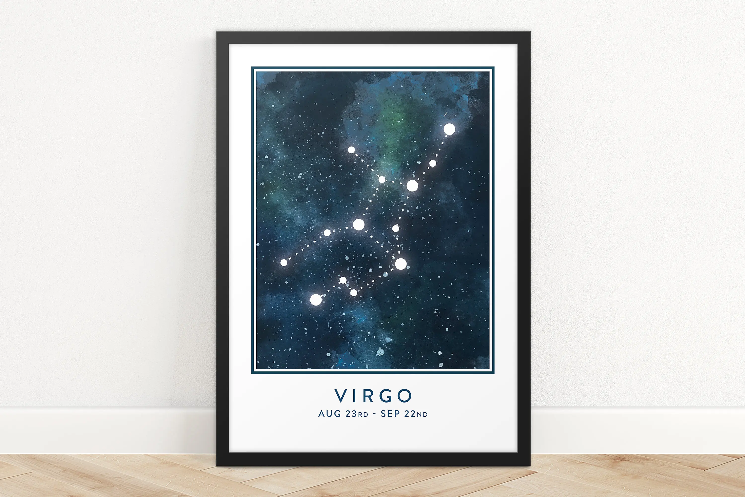 علم التنجيم ستار تسجيل كوكبة برج الحمل الدلو الجدي العقرب ملصق صور فنية للجدران قماش اللوحة غرفة ديكور المنزل هدية