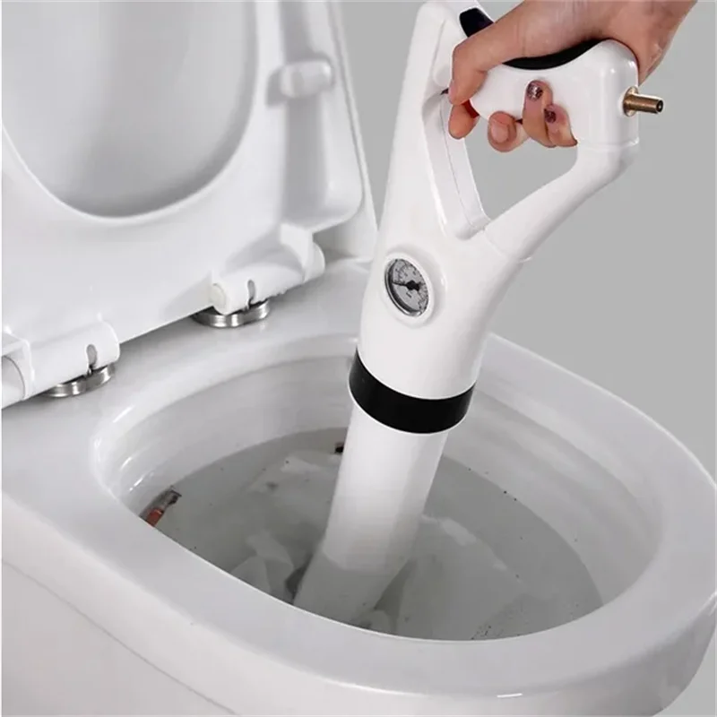 High Pressure Sewer Dredge Clogged Remover Pipe Toilet Plungers Drain Blaster  Air Drain Cleaner Manual Pneumatic Dredge Tools