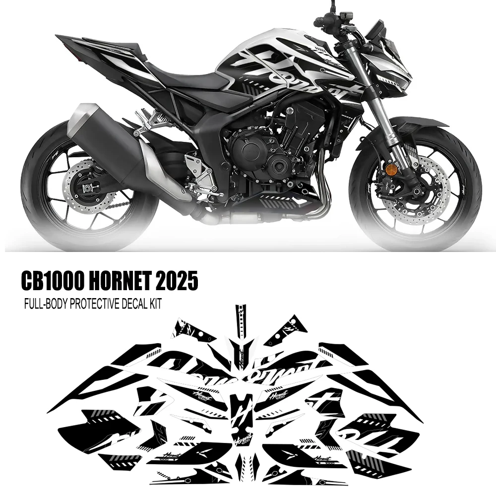 2025 CB1000 Hornet Full-body protective decal kit For Honda CB 1000 Waterproof and scratch-resistant Paint protection stickers