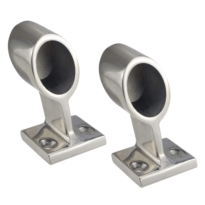 

ABJT-1 пара сверхмощных фитингов для перил морской стойки, крепления для труб для перил для тяжелых условий эксплуатации, крепления для труб 7/8 дюйма