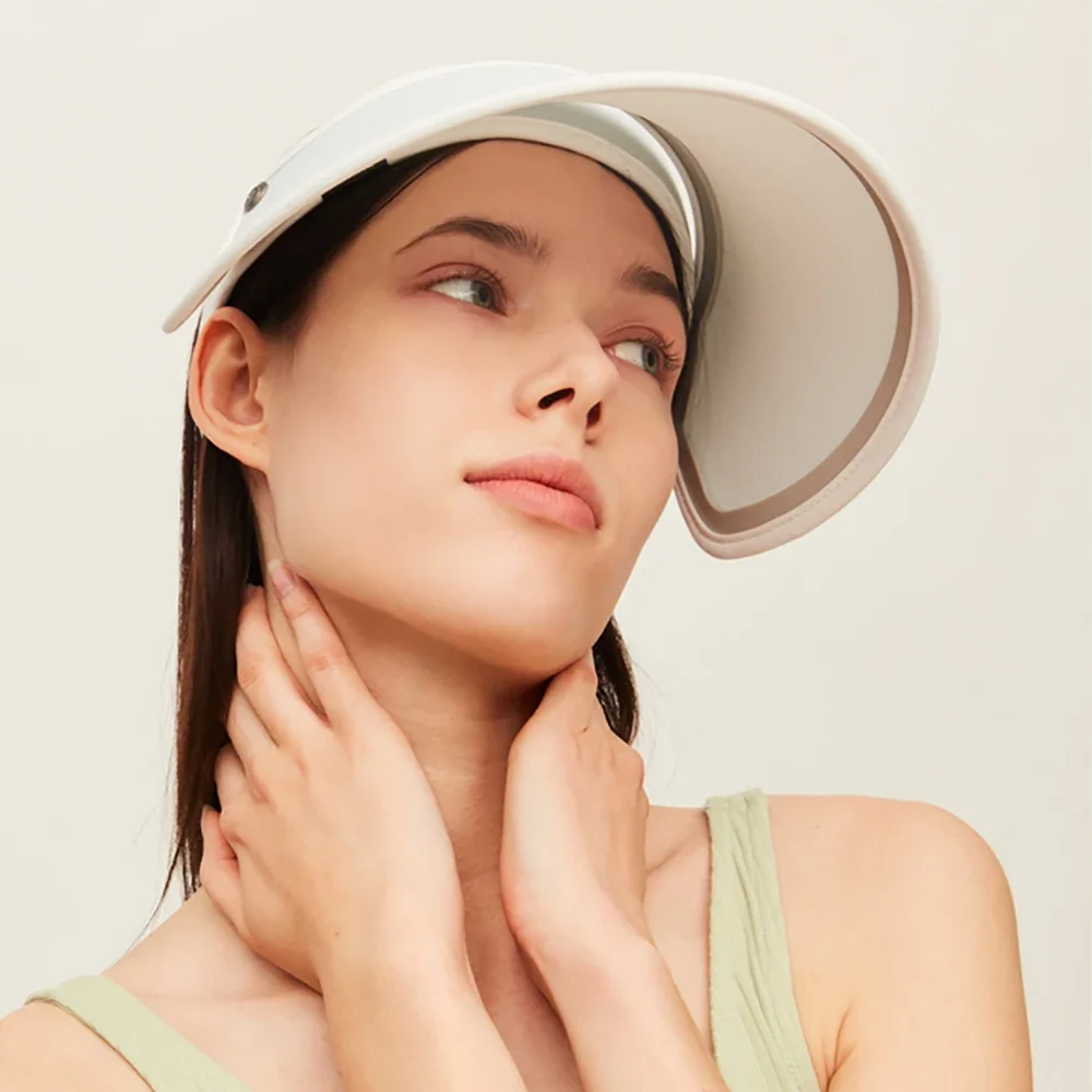 OhSunny Summer Sunhats for Women Fashion Outdoor Empty top Sun Visor Cap Sports UV Protection UPF50+ Sunscreen Cycling