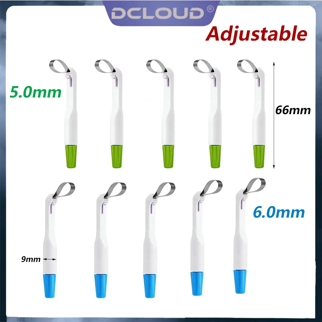 Adjustable Dental Matrix Bands Holder Disposable Matrices System Clamps Pro Metal Tooth Pre Formed  5mm /6mm Dentistry Tools