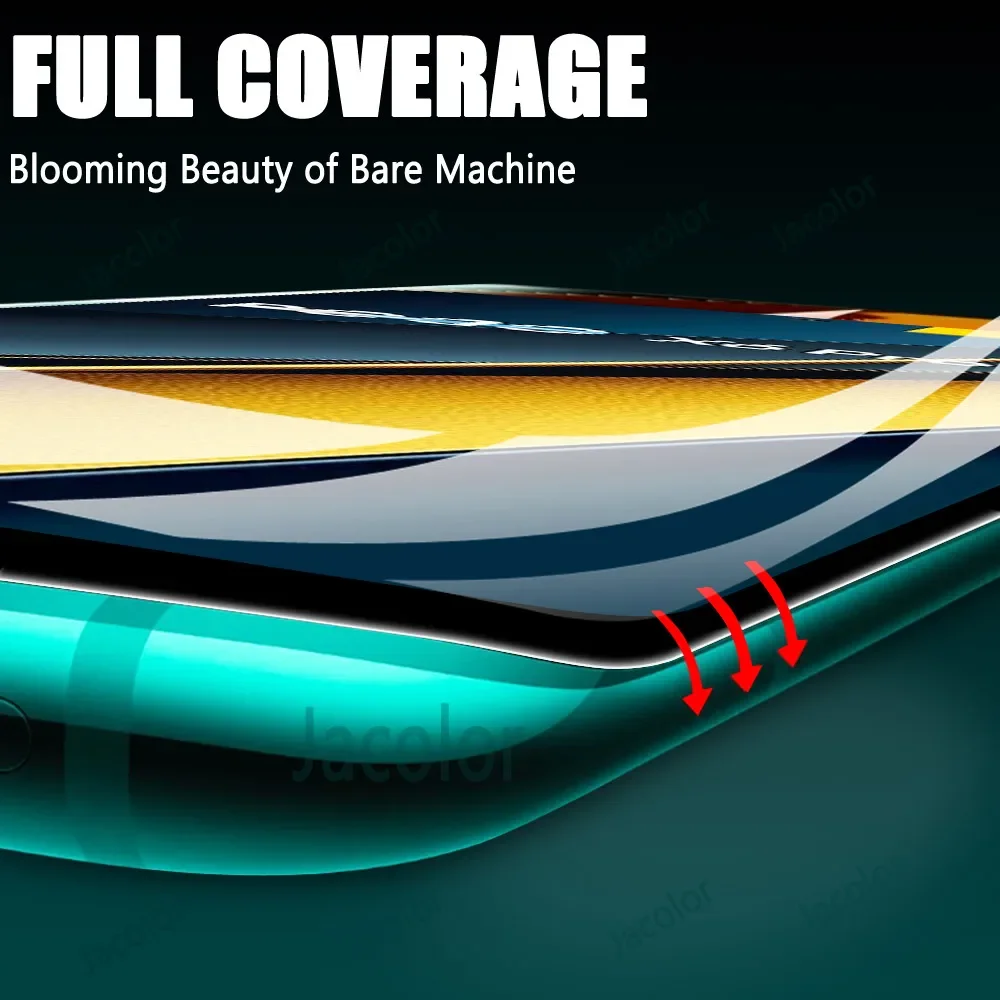 4PCS Protezione Dello Schermo Gel Per Xiaomi Poco X6 Pro X5 X4 GT X3 NFC Pellicola Idrogel di Sicurezza Per POCOX6 X6Pro X 6 5 Non In Vetro Temperato