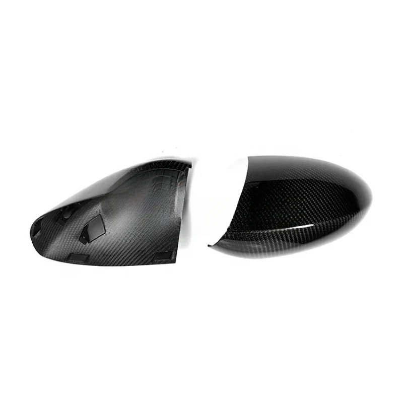Lightweight 2x2 Weave Dry Carbon Fiber Mirror Shell Anti Scratch Fit E90 E92 E93 2005-2012