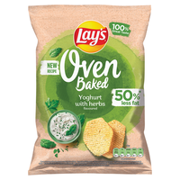 Lay's Oven Baked Baked Yogurt Flavor-Flavored Roasted Potato Chips With Herb 110 g