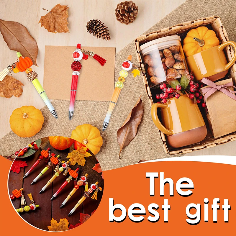 30 Stück Kunststoff Perlen Stift Perle Rollerball Stifte Perle Kugelschreiber sortiert Perlen Stift schwarze Tinte