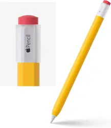 Vintage Pencil Case For Apple Pencil 1st 2nd Generation Stylus Pen For Soft Silicone Funda Cover Touch Tablet ipad Accessories