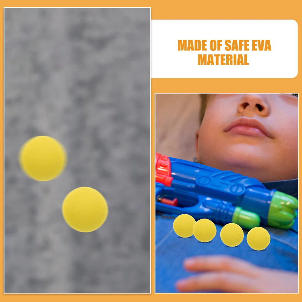 Balles Squishy en forme de canard pour enfants, 36 pièces, jeu de lancement, remplacement de tir souple, jeux pour enfants Eva