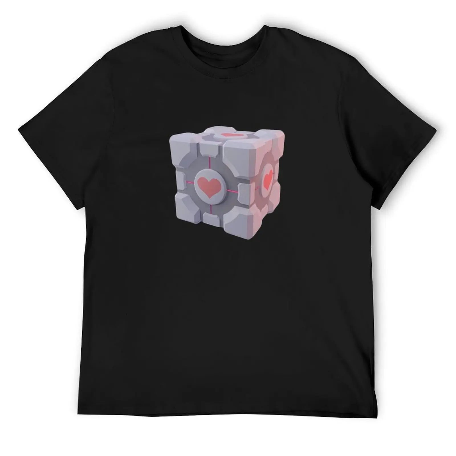 

Portal Companion Cube T-Shirt customs custom shirt graphic shirts black t shirts for men