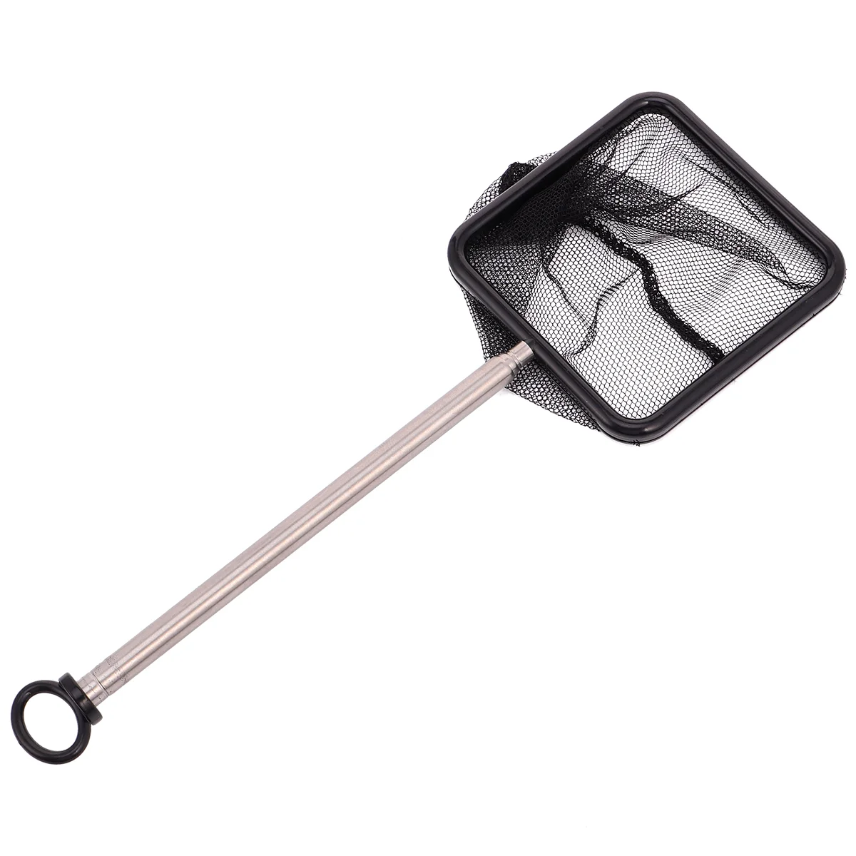 

Fish Tank Breeding Net Telescopic Stainless Steel Fishing Aquarium Mesh Black Child Accessories