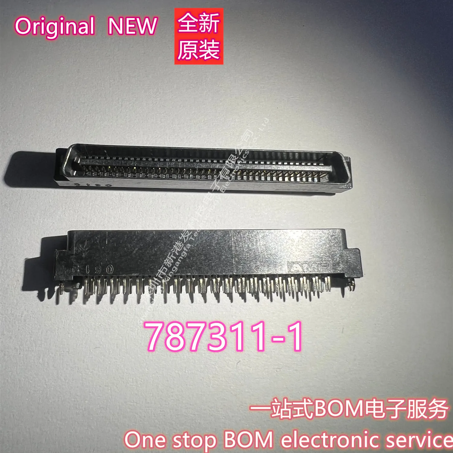 

787311-1 80 Position Receptacle Connector Through Hole Solder Original goods in stock 5pcs/lot