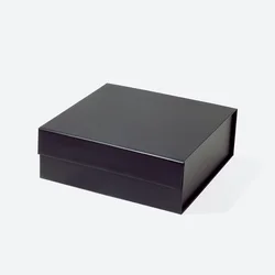 Geotobox 20.3×20.3×7.5cm | 18.8x19.3x6.9cm B6 Square Foldable Rigid Cardboard Gift Boxes with Magnetic Lid