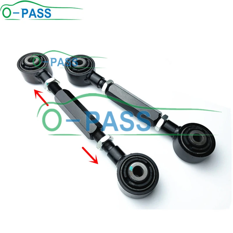 Brazo de Control del dedo del pie trasero ajustable para Ford Focus C-MAX ESCAPE KUGA Mazda 3 5 Axela Premacy Biante S40 C30 C70 V40 1105524 1 par
