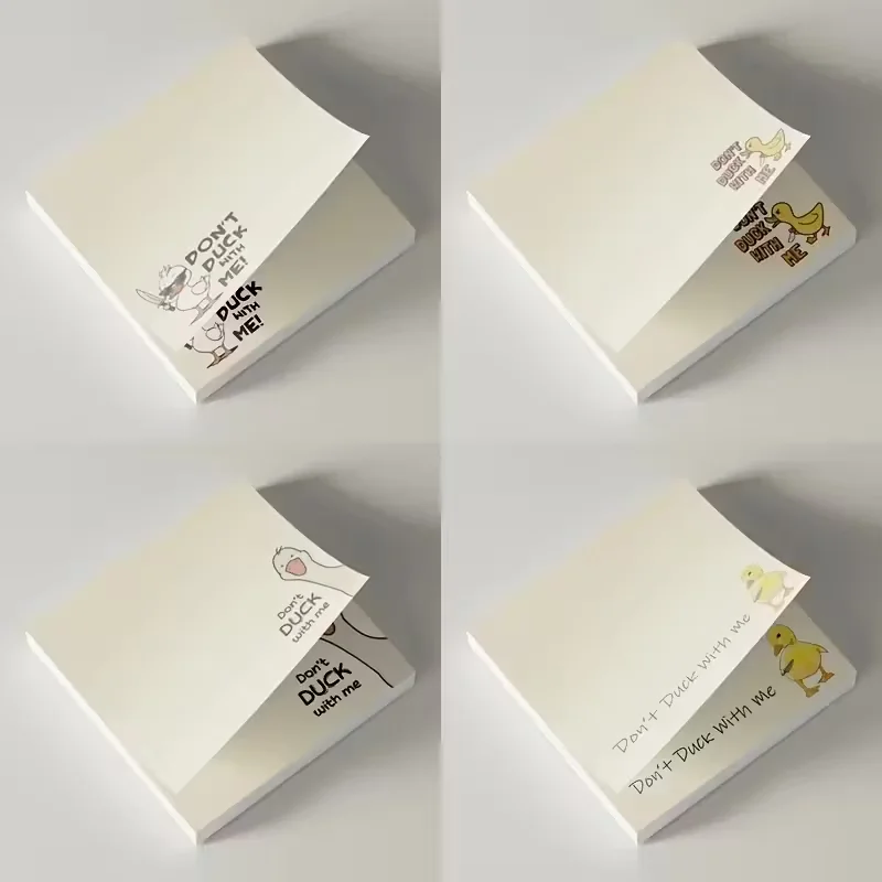 20 Books Custom Sticky Notes Self-Adhesive Square Memo Pad Set with Flip Design Easy Tear for Office, Students and Home Use