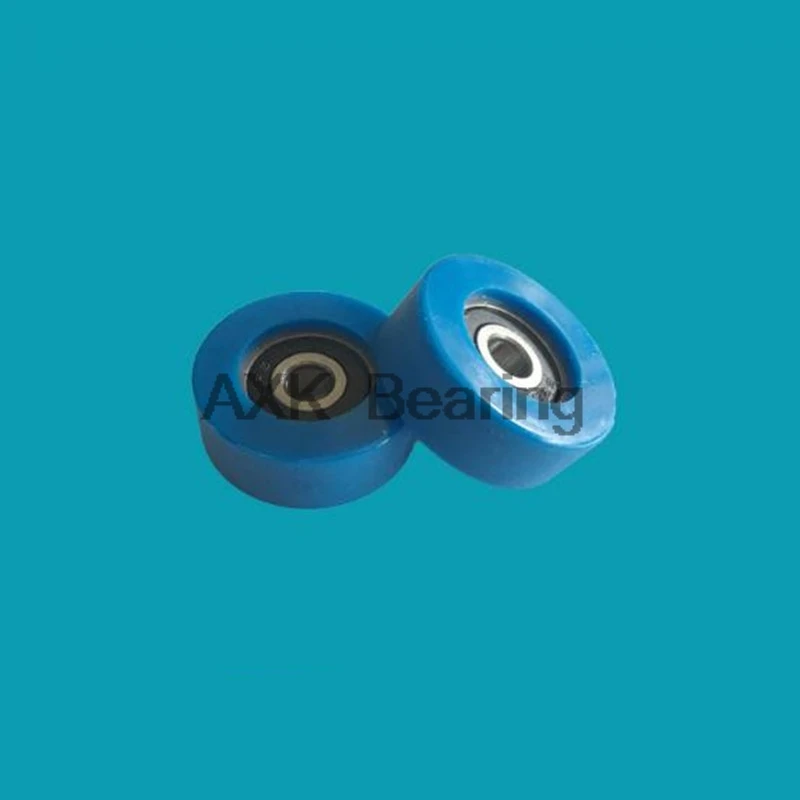 10pcs 5*25*9mm F type plane pulley wheel package nylon plastic POM 625 bearing pulley for 3D printer