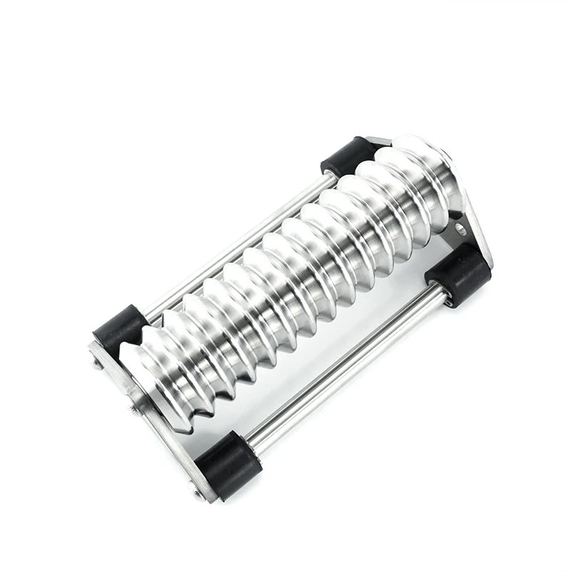 Daqijiang Stainless Steel Foot Massage Wheel, Foot Tendon Clearing Roller Trainer, Multi-Functional Foot Massage Roller