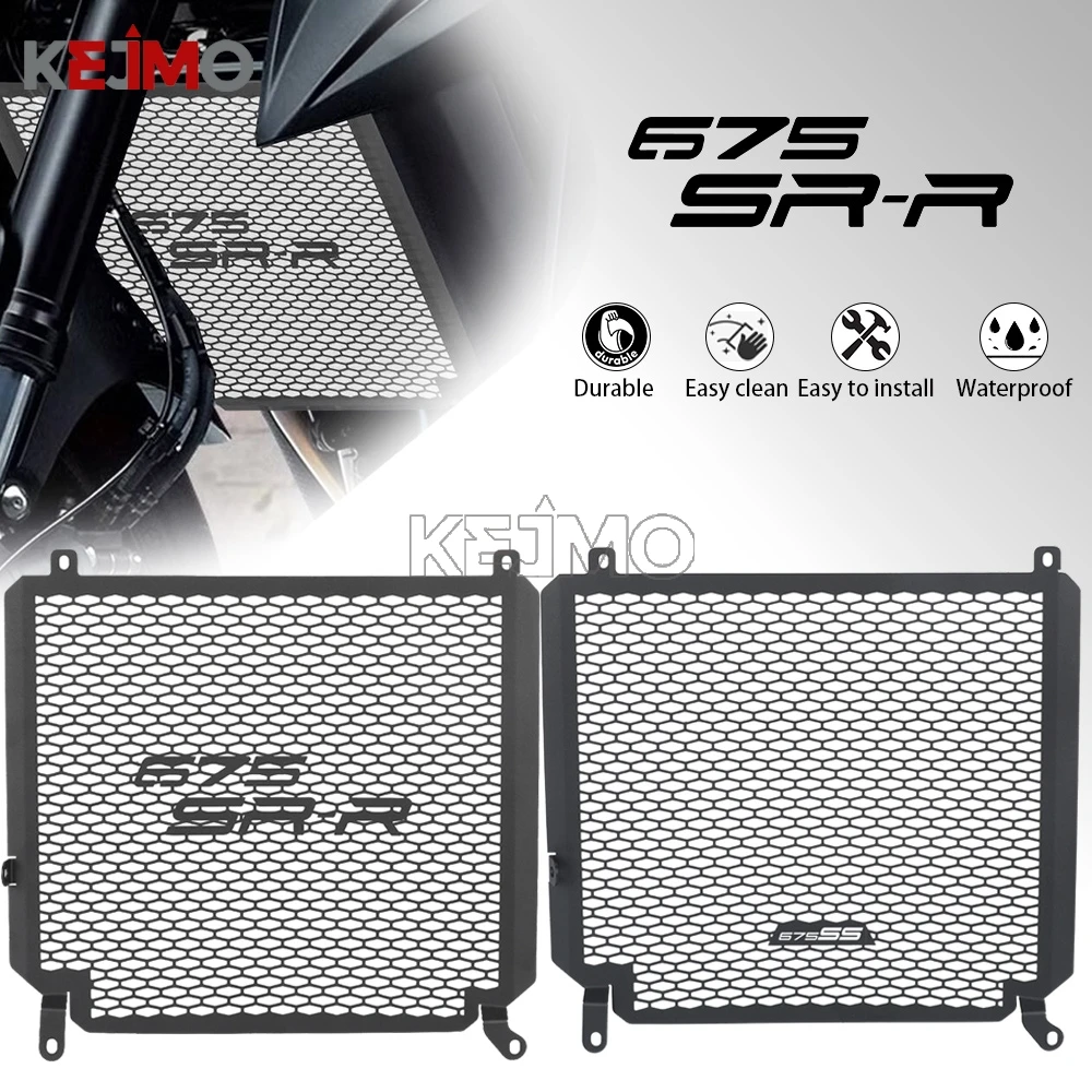 

NEW 2025 2024 FOR CFMOTO 675SR-R 675NK 675SR 675SS 675 SS NK SR Motorcycle CNC Radiator Grille Cover Guard Protector Accessories