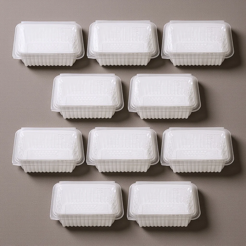 

10Pcs Honeycomb Box Clear Plastic Lid Honey Storage Box Small Honey Holder Keeper Beekeeping Accessories Beekeeping Supplies