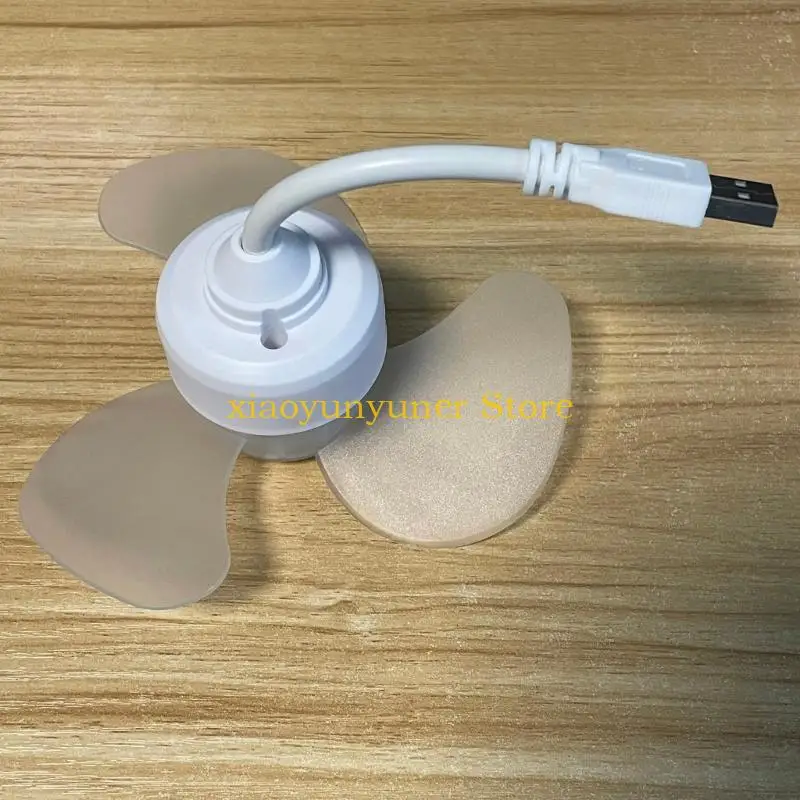 

P9JB Small Fan Usb Fan Quiet Office Table Small USB Fan 5V5W Input USB Camping Travel Fan