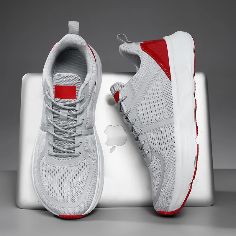 

New Men's Sneakers Lightweight Breathable Running Shoes for Men Wide Toe Box Shoes Anti-slip Outdoor Road Running Sports Shoes