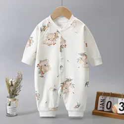 Baby Jumpsuit Spring Autumn Boys  Girls  Crawling Newborn Kids Clothes 100 Cotton Boneless Bodysuit & One Piece Loungewear