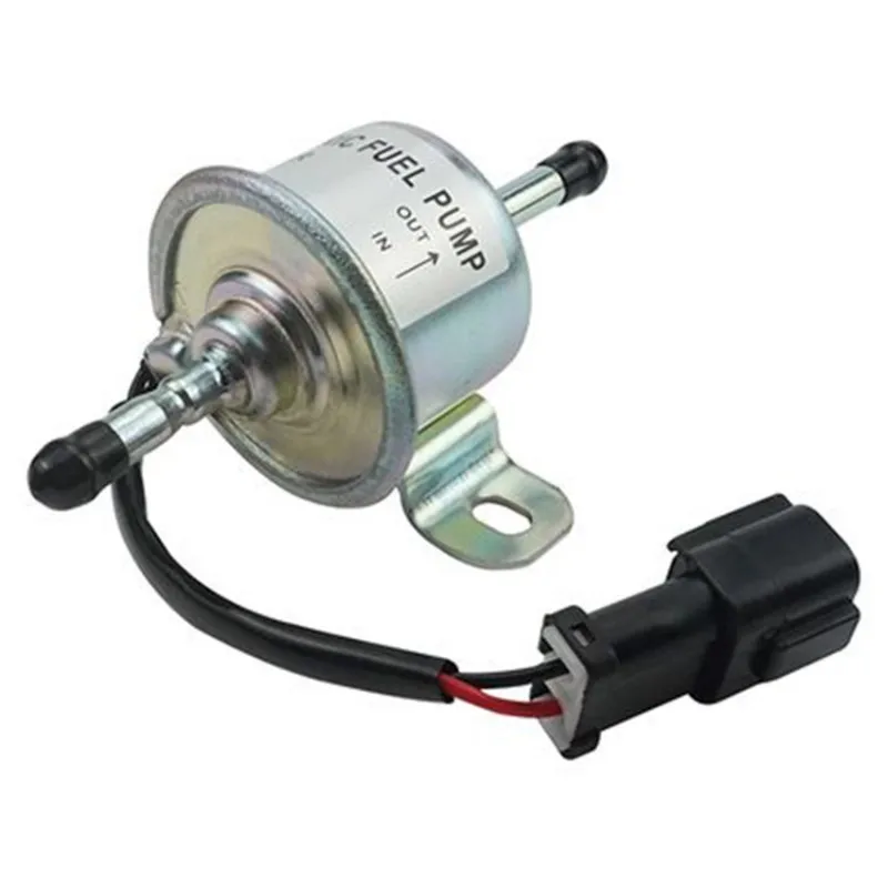

Black Plug 12V Low Pressure Electronic Fuel Pump For YANMAR Kubota Diesel Engines
