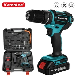 Kamolee 13mm gebürstete kabellose elektrische Schlag bohrmaschine elektrischer Schrauben dreher Home DIY Elektro werkzeuge für Makita 18V Batterie