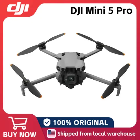 DJI Mini 5 Pro 1-Inch Large CMOS Camera Nightscape Omnidirectional Obstacle Sensing Lightweight and Portable