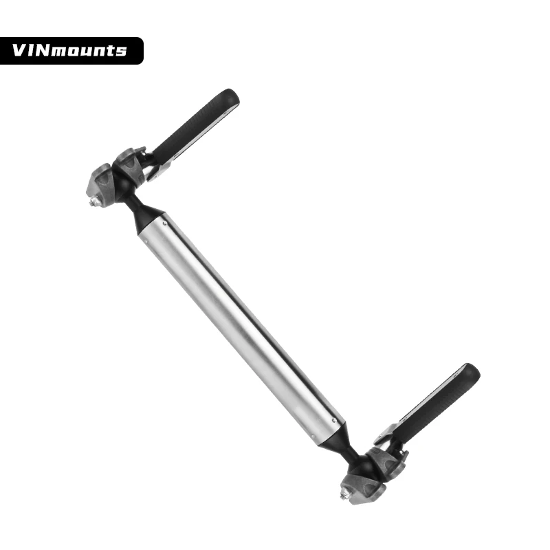 

Universal Adjustable Boat Rod Holder Mount, 360° All-Angle Aluminum Pole Support for Marine Bait Board Fillet Table Fishing Gear