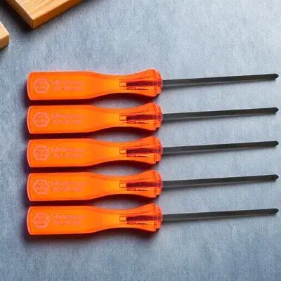 

5pcs Triwing Y-Tip Screwdriver Set Red 11Cm Portable Tool For Game Console Repair Triangle Screwdriver Hand Tools Compatible