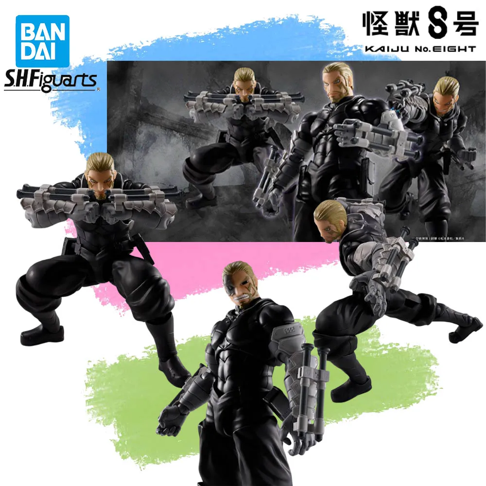 

In Stock Genuine BANDAI SHFiguarts Kaiju No. 8 Isao Shinomiya Figure Anime Action Model Toy