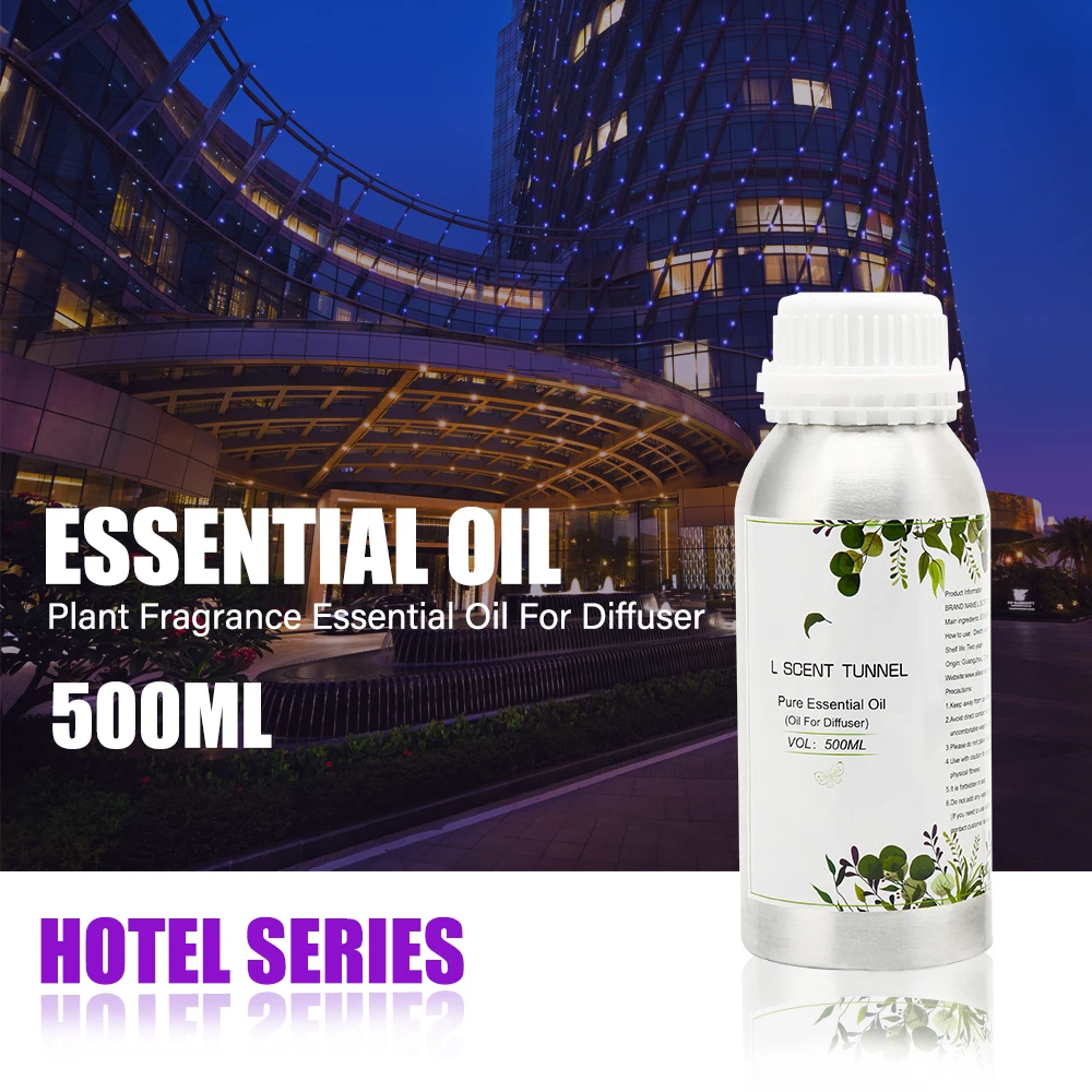 Ätherische Öle 500 ml für aromatischen Diffusor, Parfümöl, Lufterfrischer, Geruch für Heimduftgerät, Hotelduft-Diffusoröl