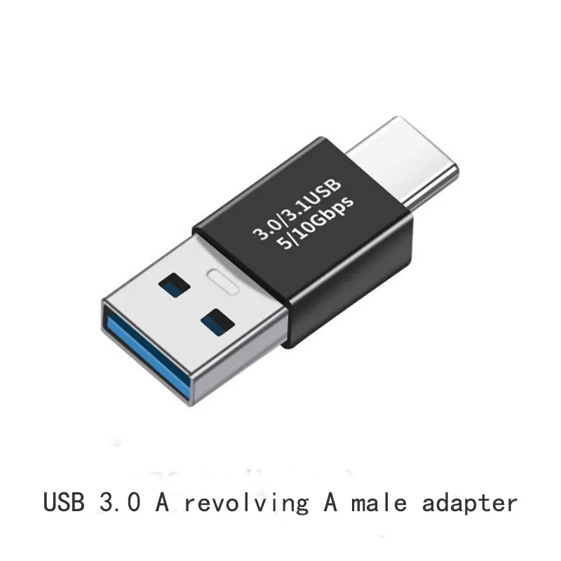 USB 3.0 USB 3.1 To Type-C Adapter Supports 5-10GB Adapter, 5A Audio And Video Adapter