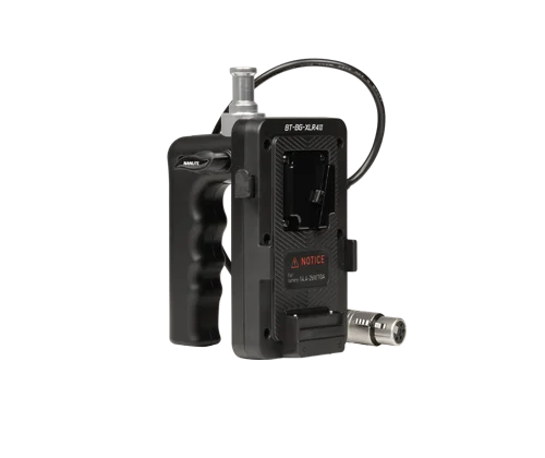 V-Mount Battery Grip Holder BT-BG-XLR4II for Nanlite Forza 150, Forza 150B and FC-120B Light Handheld