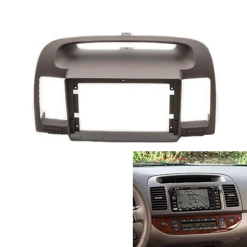 2 Stück 9-Zoll 2din Autoradio Armaturen brett Stereo-Panel für die Montage Auto Panel Dual Din für Toyota Camry 5 2014-2018