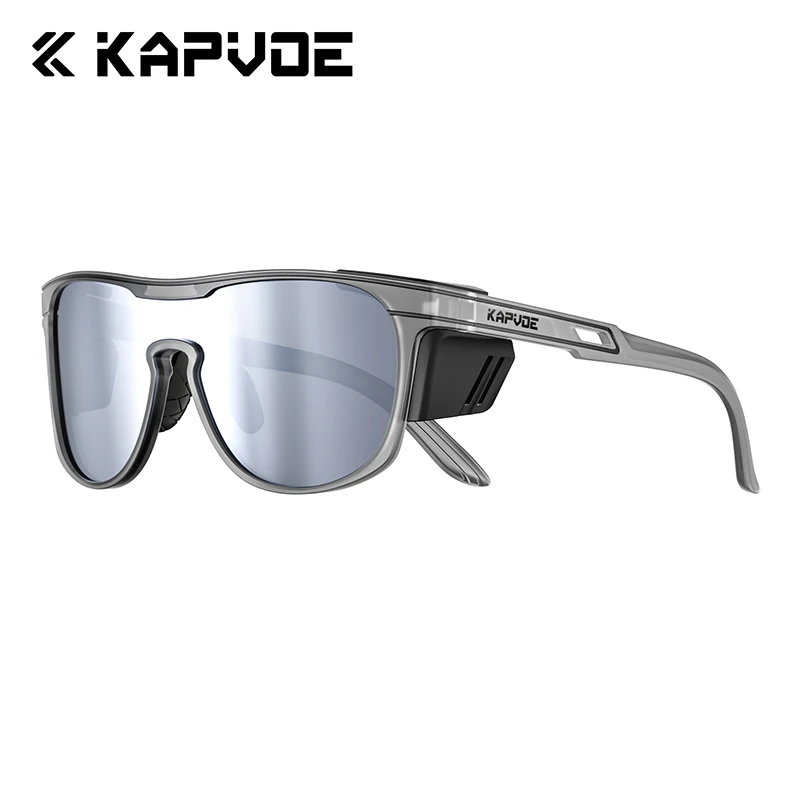 

KAPVOE Glacier Sunglasses Men MTB Cycling Road Bicycle Sports Cycling Glasses for Women Outdoor Bicycle UV400 Bike Sunglasses