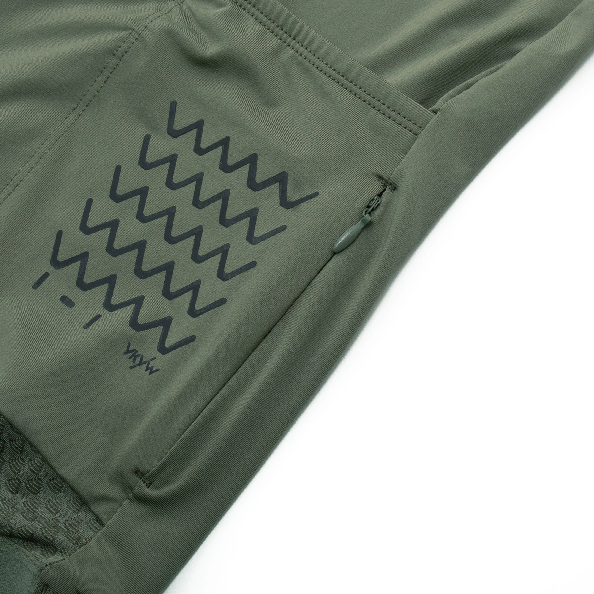 YKYWBIKE Herren-Radtrikot Sommer Rennrad Kurzarm-Shirt Leichtgewichtig SPF 50+ Fahrradtrikot MTB Reit- und Fahrradbekleidung – Detail 15