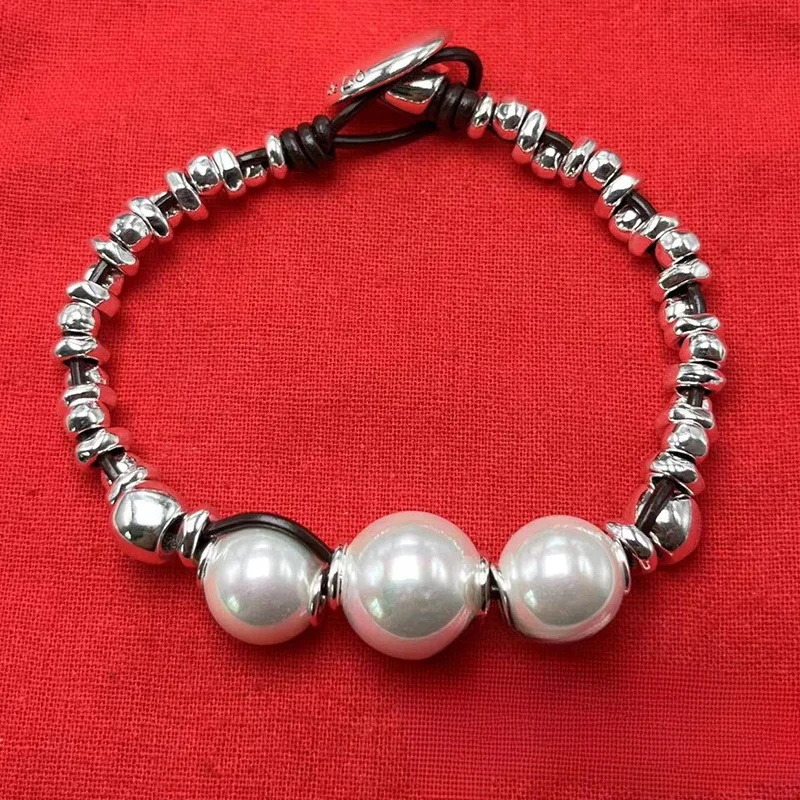 2023 New UNO Bestselling High Quality Exquisite Pearl Bracelet in Europe and America Women's Romantic Jewelry Gift Bag