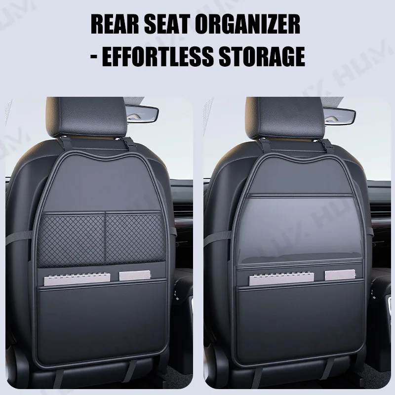 מגן מושב רכב עם ארגונית כיסים - תמונה 4