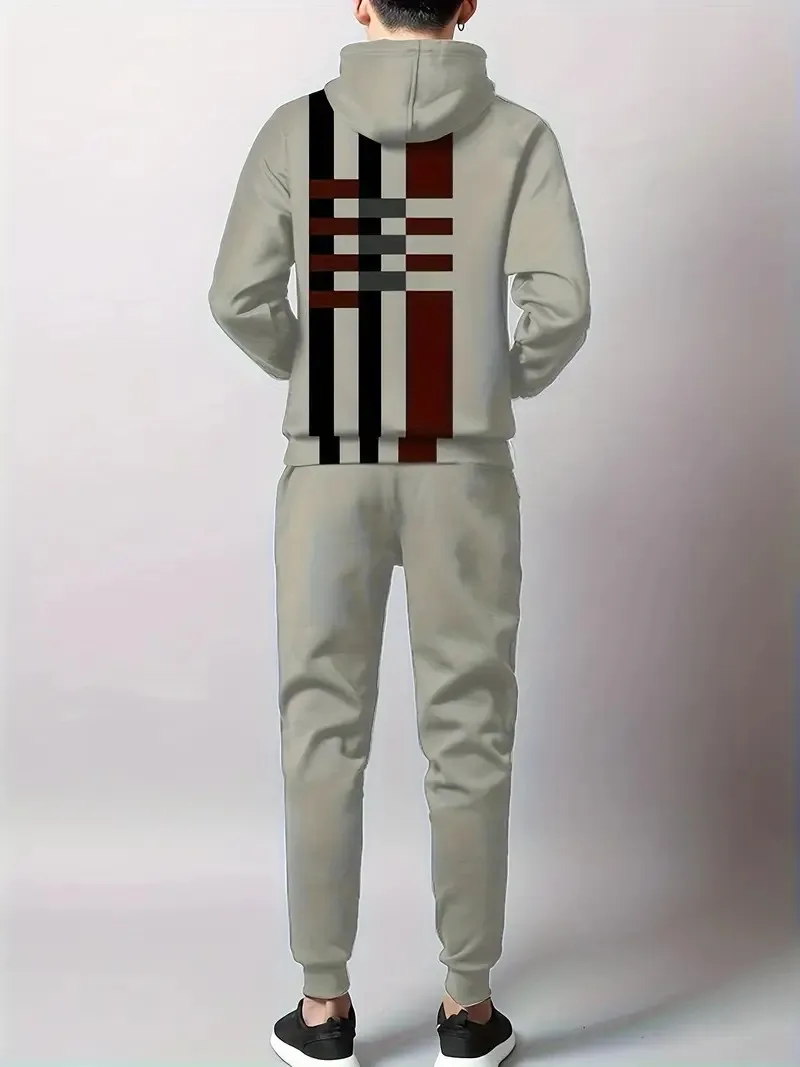 يتميز المجموعة الرجالية الجديدة لربيع وخريف 2025 بطباعة ثلاثية الأبعاد عصرية وناعمة ومريحة #4