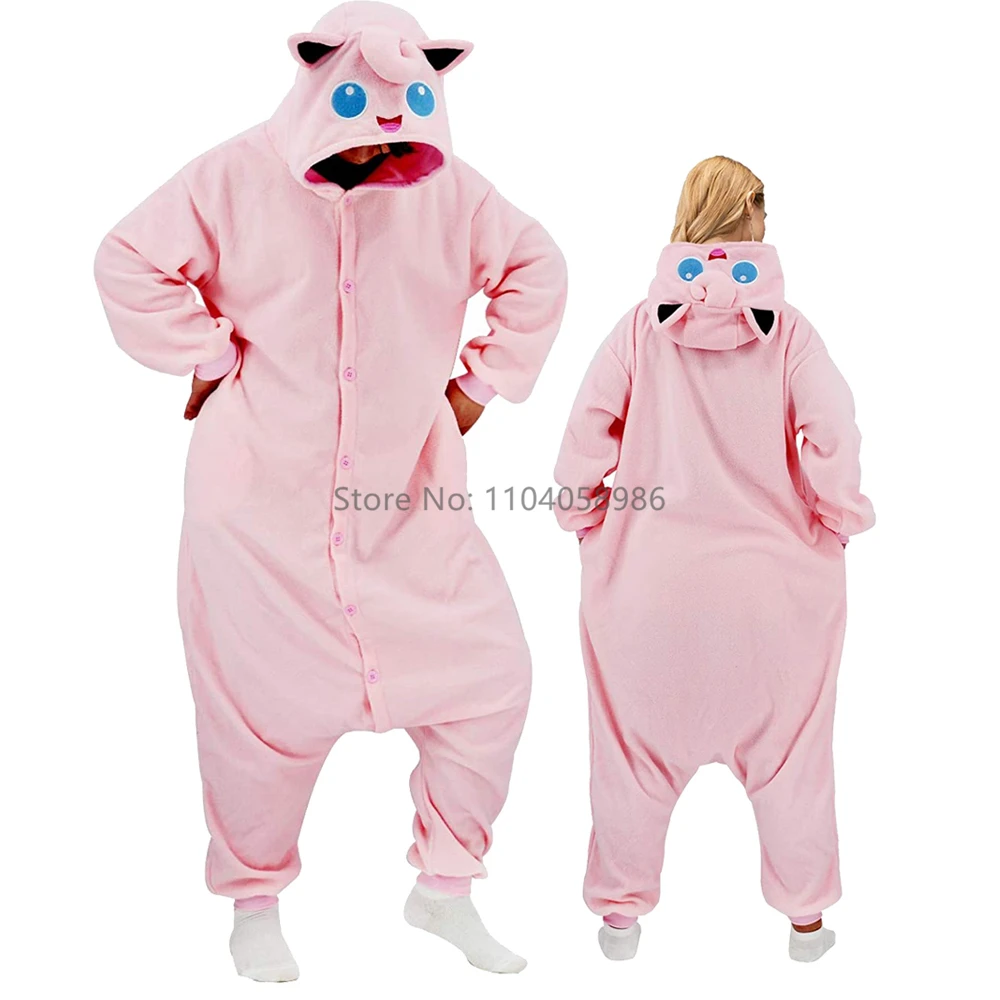 Animal Kigurumi Costume Halloween Onesie For Women Men Adult Kids Pyjamas Monkey Cartoon Pajama Cosplay Party Homewear