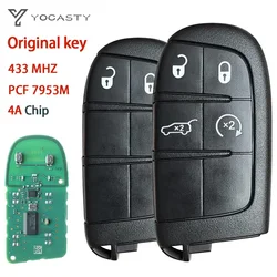Yocasty-スマートリモコンキー,4つのボタン,4aチップ,キーレスソフト22ブレード,コンパス付き,M3N-40821302 MHz,オリジナル,433,2017, 2018