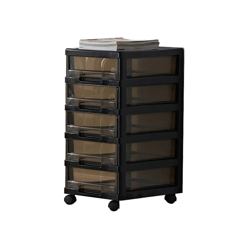

Bedroom bedside office table living room plastic narrow slit crevice locker storage cabinet drawer rack multi-layer