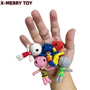 5 قطع انتقام الفودو دمية سلسلة المفاتيح الحياكة نمط مصغرة هالوين هدية التبعي المنزل في الهواء الطلق التايلاندية أفخم لعبة دمية ملعونة أفضل 10 دمية ملعونة مبيعا - رقم 10